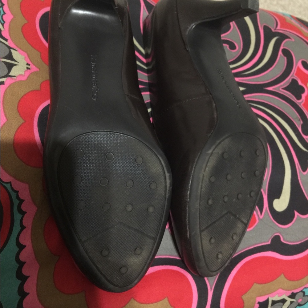 Naturalizer Brown Leather Heels-Size 8M - Picture 5 of 8